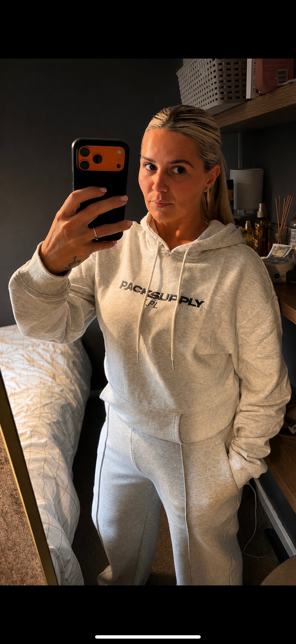 PackSupply Embroidered Hoodie - Grey