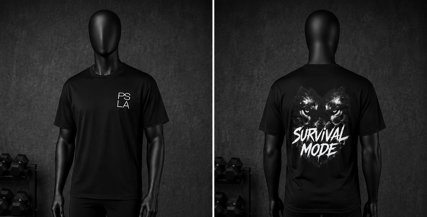 Survival Mode Tee – Black